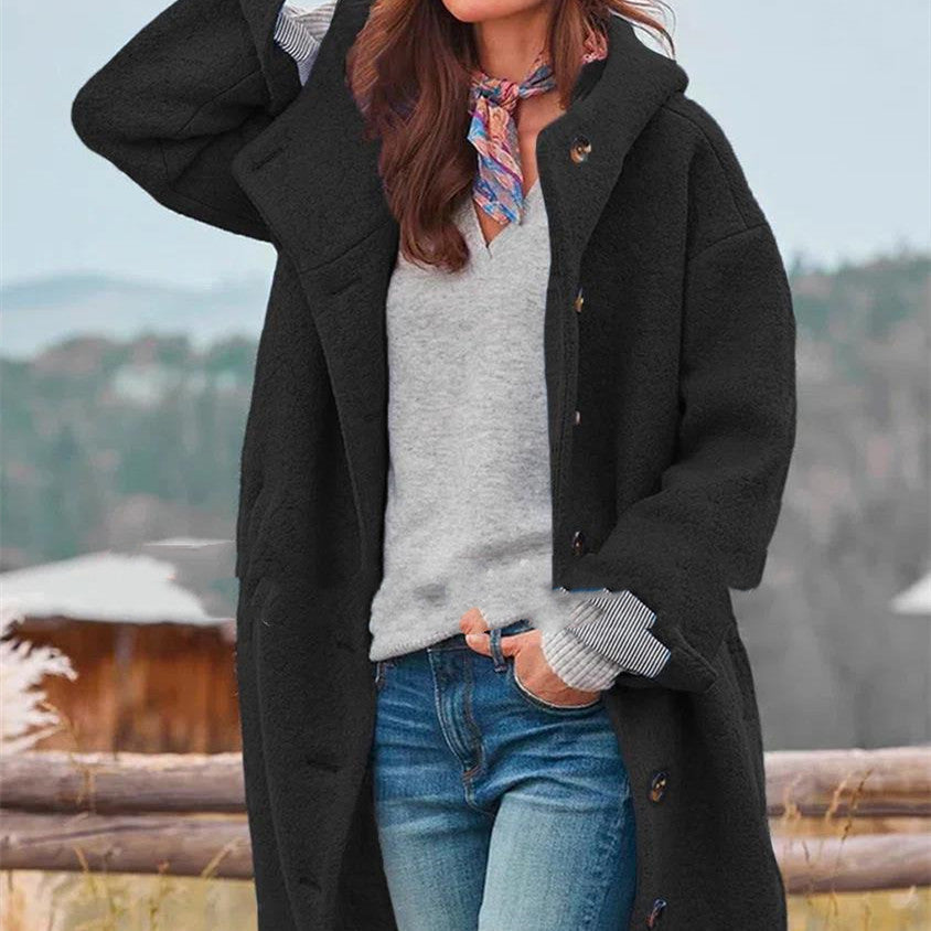 Isabelle | Élégante longue veste d'hiver