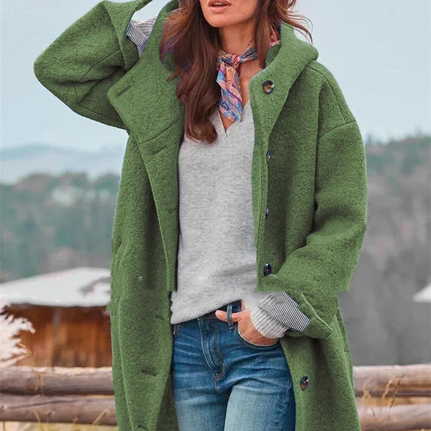 Isabelle | Élégante longue veste d'hiver
