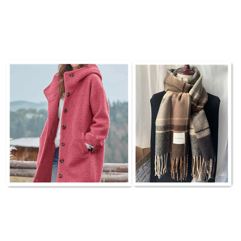 Isabelle | Élégante longue veste d'hiver