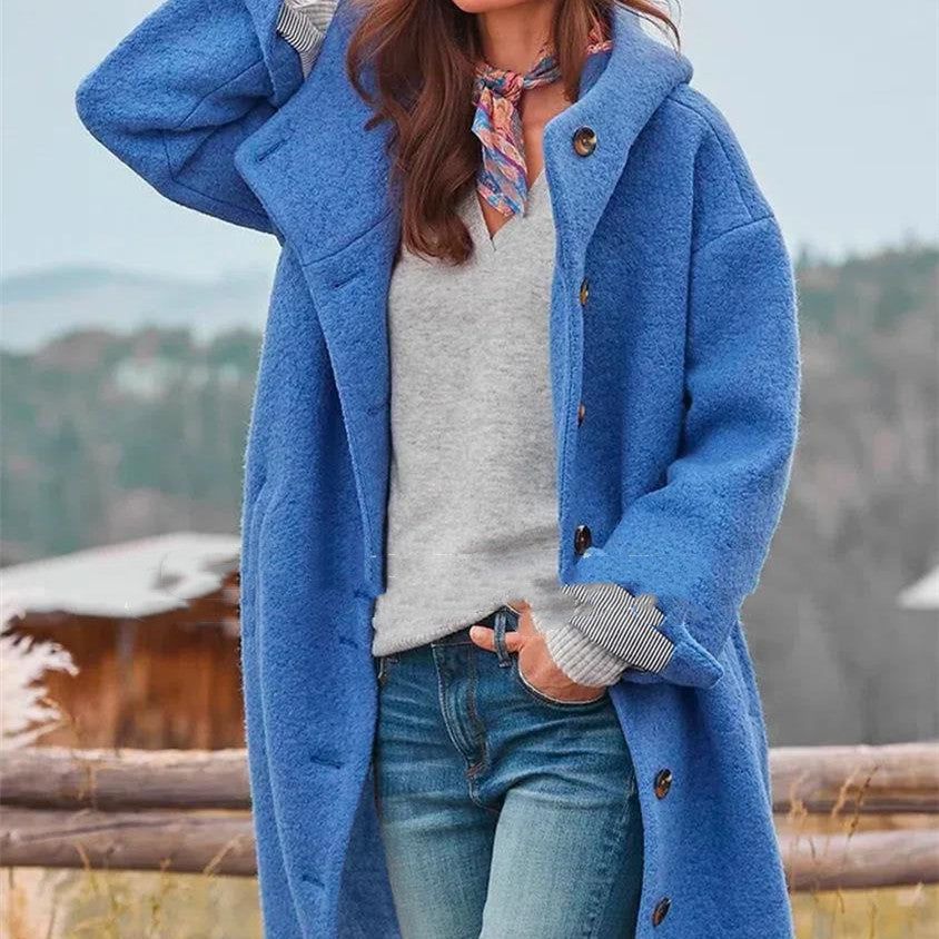Isabelle | Élégante longue veste d'hiver